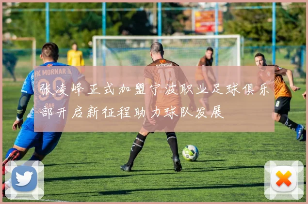 张凌峰正式加盟宁波职业足球俱乐部开启新征程助力球队发展